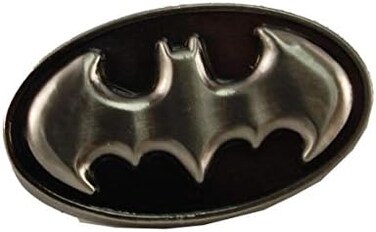 Dc Batman Logo Pewter Lapel Pin