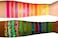 De'Lanci Neon Eyeshadow Glow In The Dark, Aurora Glow Eyeshadow Palette Stage, Clubbing Makeup Kit UV Glow Blacklight Matte And Glitter Fluorescent Eye Shadows Pigment Luminous