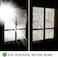 Dktie Static Cling Decorative Window Film Vinyl Non Adhesive Privacy Film, Stained Glass Window Film For Bathroom Shower Door Heat Cotrol Anti UV 17.7In.By 78.7In.(45X200Cm) Multi