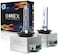 Dmex D3S Hid المصابيح الأمامية زينون 8000K أبيض أزرق 35W استبدال 66340 42403 42302 مصباح أمامي - حزمة من 2 (مجموعة المصابيح الأمامية الهالوجين غير مناسبة)
