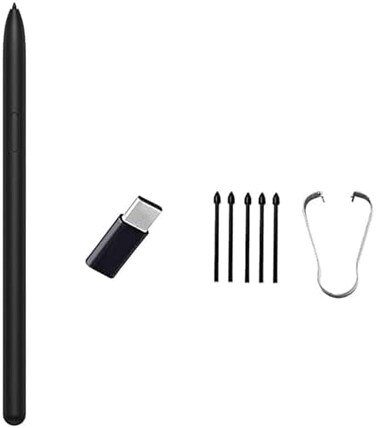 قلم Galaxy Tab S8 Ultra Pen S8 Ultra قلم بديل لقلم Samsung Galaxy Tab S8 Tab S8+ Plus، Tab S8 Ultra S Pen Stylus+ نصائح/أطراف مع غطاء من النوع C