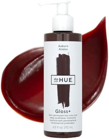 Dphue Gloss+ صبغة شعر شبه دائمة وبلسم عميق - # Auburn 192ml/6.5Oz
