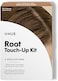 مجموعة Dphue Root Touch-Up - أشقر داكن، تطبيقان - حل دائم لتهذيب الشعر الرمادي وتغطية الجذور - أمونيا منخفضة، لون كريمي بجودة صالونات التجميل مصنوع في إيطاليا