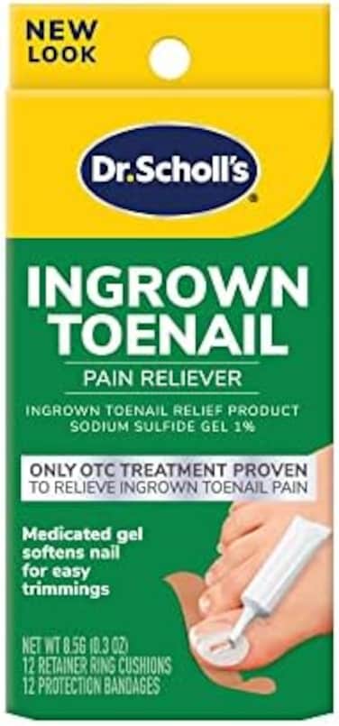 Dr. Scholl's Ingrown Toenail Pain Reliever Medicated Gel Softens Nails
