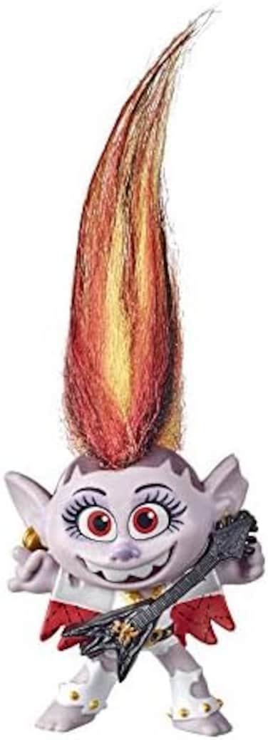 Dreamworks Trolls World Tour Grand Finale Barb, Collectible Doll With Guitar Accessory, Toy Figure Inspired By The Movie, Kids 4 And Up