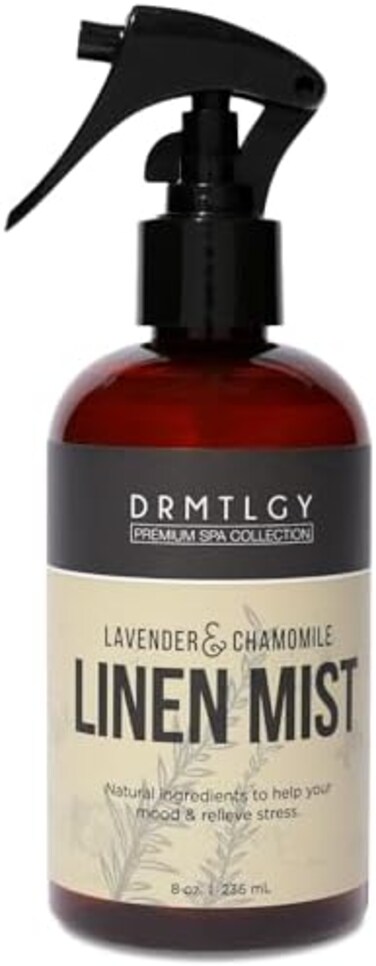 Drmtlgy Natural Lavender Linen And Room Spray - Pure Lavender Essential Oil And Chamomile Pillow Mist - Aromatherapy Fabric Spray