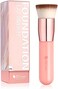 Ducare Foundation Brush For Liquid Makeup, Flat Top Kabuki Synthetic Professional Makeup Brushes Liquid Blending Mineral Powder Buffing Stippling Makeup Tools, Pink