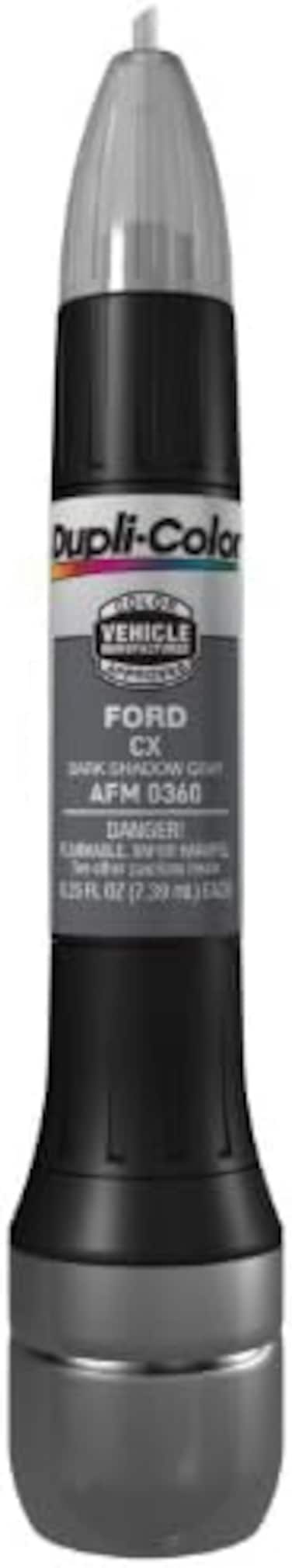 Dupli-Color Afm0360 Scratch Fix All-In-1 Exact-Match Automotive Touch-Up Paint - Ford Dark Shadow Gray - 0.25 Oz. Paint Pen, 0.5 Fl Oz (Pack Of 1)