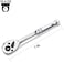 3/8-Inch Drive Ratchet Handle, Ratchet Wrench, Socket Wrench, 90-Tooth, Quick-Release Reversible, Cr-V
