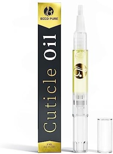 Cuticle Oil Pen - Nail Cuticle Protector - Professional Manicure And Pedicure Set Accessory - Acrylic Nail Art Accessory - Strengthener And Softener - Contains Vitamin E