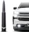 Ecoauto Badass 50 Cal Bullet Antenna Replacement Fits All Chevy &amp; Gmc Truck Model Years - Car Antenna Replacement - Military Grade Aluminum - Anti Chip &amp; Anti Theft Design (Matte Black)