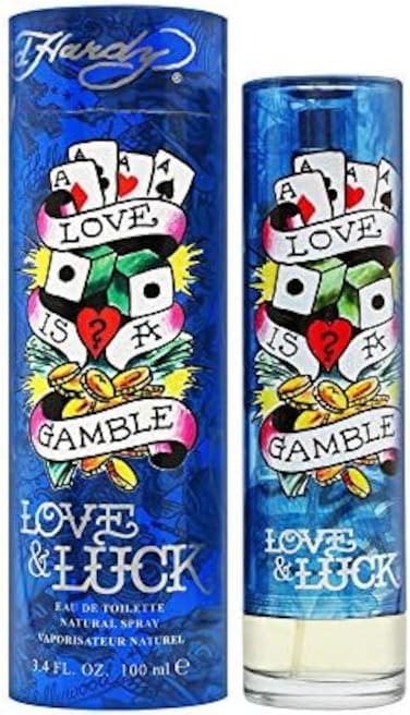 Ed Hardy Love And Luck By Christian Audigier For Men 3.4 Oz Edt Spray, 100ml