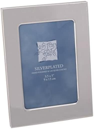 إليجانس 8171 إطار صورة مطلي بالفضة، 3 × 5 بوصة