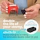 Excelmark Excelente - Self-Inking Two-Color Rubber Spanish Teacher Stamp - Perfect For Grading Homework - Red And Blue Ink
