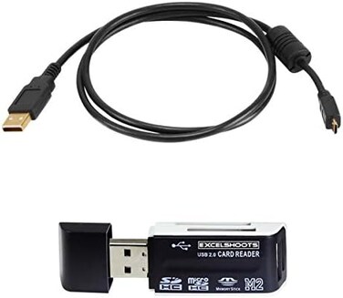 USB Cable Works For Nikon D3500 DSLR Camera And Card Reader