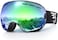 Exp Vision Snowboard Ski Goggles Men Women Youth, Anti Fog Otg Winter Snow Goggles Spherical Detachable Lens
