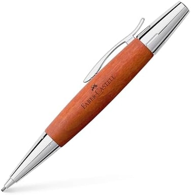 Faber-Castell Prop Mechanical Pencil Wood Chrome Brown 1.4mm
