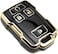 غطاء Feyoun Key Fob متوافق مع Chevy شيفروليه كولورادو سيلفرادو سوبربان تاهو جي إم سي كانيون سييرا 1500 2500 3500 HD TPU عن بعد بدون مفتاح غطاء حماية ملحقات غطاء حماية، أسود