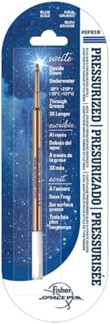 Fisher Space Pen Blue Bold Point Pressurized Refill (Spr1B)