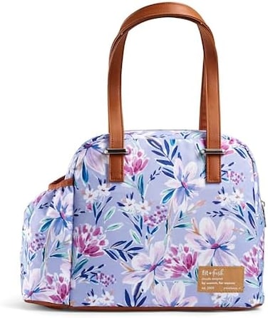 Fit &amp; Fresh Insulated Lunch Bag Purple