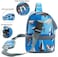 Flowfly Kids Double Decker Cooler Insulated Lunch Bag Large Tote For Boys, Girls, Men, Women, With Adjustable Strap, Shark