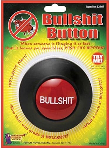 Forum Novelties Bullshit Button