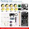 مجموعة السيارة الذكية 4Wd لـ Raspberry Pi 5 4 B 3 B+ Zero 2 W، تتبع الوجه، تتبع الخط، تتبع الضوء، تجنب العوائق، التحكم في التطبيق، الكاميرا، المؤازرة (Raspberry Pi غير متضمن)