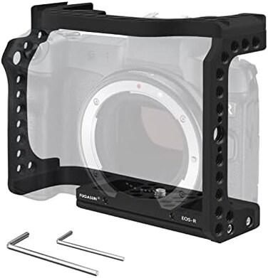 Eos R Camera Cage, Eos R Cage For Canon Eos R Camera Case Camera Rig Cold Shoe
