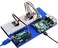 Raspberry Pi 4B Holder Abs Holder Breadboard Holder, 5 In 1 Base Plate Case For Raspberry Pi 4 Model B, 3B+, 3B, 2B, B+, Zero, Zero W And Arduino Uno, Arduino Mega 2560 (Blue Holder)