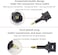 Digital Fiber Optic Toslink To 3.5mm Jack (Mini Toslink), Female To 3.5 mm Mini Male Optical Audio Connector Adapter（3Pack）