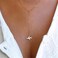 Fashion Simple Aircraft Airplane Plane Pendant Necklace Tiny Dainty Necklace Jewelry