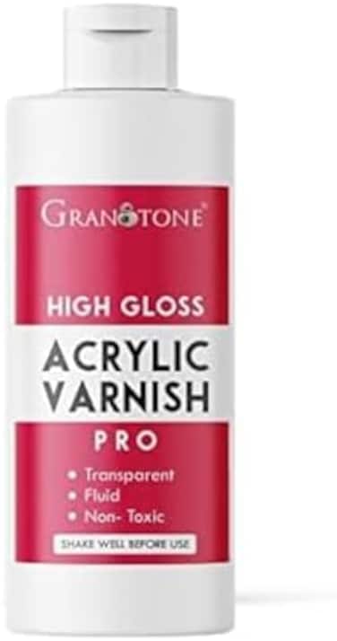 Acrylic Artist's Varnish Non Yellowing Non Toxic (200ml High Gloss)