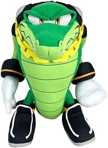 Great Eastern Entertainment Ge Animation Ge-52633 سونيك القنفذ فيكتور التمساح المحشو من القطيفة، 13 بوصة