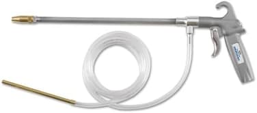 Guardair Pneumatic Syphon Solvent Spray Gun 79Sg012 With 12-Inch Aluminum Extension And Brass Nozzle