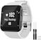 Band Compatible With Garmin Forerunner 35, Soft Silicone Replacement Watch Band Strap For Garmin Forerunner 35 Smart Watch