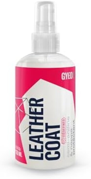 Gyeon Quartz Cloth Q&sup2; Leathercoat - Easy To Use Leather Protection, Water Based, Wipe On Wipe Off, Non Greasy Satin Finish, Highly Repellent And Prevents UV Fading