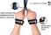 Gymreapers Lifting Wrist Straps For Weightlifting, Bodybuilding, Powerlifting, Strength Training, Deadlifts - Padded Neoprene With 18 Inch Cotton