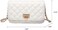 Women Leather Shoulder Bag Fashion Clutch Handbag Quilted Designer Crossbody Bag With Chain Strap