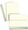 Card Stock Blank Note Cards With Envelopes Flat 5" X 7" Cream Cardstock Paper 80Lb Cover - 100 Pack