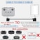 Hanatora 11.8 Inch USB C To USB C Remote Controller Cable For Dji Mini 2/Air 2S/Mavic Air 2, Nylon Braided 1Ft Otg Tablet Phone Extension Rc Data Cord(Type-C Connector)