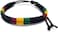 Rasta Braided Cotton Bracelet - Jamaican Adjustable Wristband For Men Women, Cotton