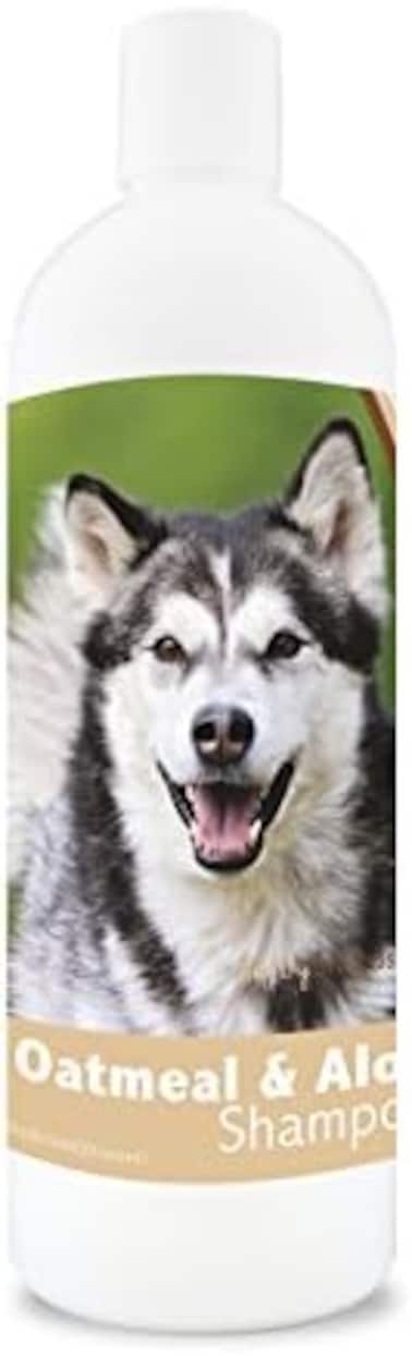 السلالات الصحية ألاسكا مالاموت شامبو الشوفان مع الألوة 16 أوقية
