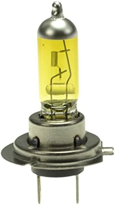 Hella H71070702 Optilux Xy Series H7 Xenon Yellow Halogen Bulbs, 12V, 55W 2 Pack