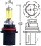 Hella Optilux H71070602 Xy Series Hb4 9006 مصابيح هالوجين صفراء زينون، 12 فولت، 55 وات، عبوتان