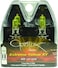Hella Optilux H71070662 Xy Series H3 مصابيح هالوجين زينون صفراء، 12 فولت، 55 وات، عبوتان