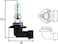 Hella Optilux H71070582 Xy Series Hb3 9005 Xenon Yellow Halogen Bulbs, 12V, 65W, 2 Pack