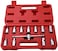 12Pcs Drain Plug Key Socket Set Axle Oil Sump Spanner 3/8" Drive Cars Vans Bikes