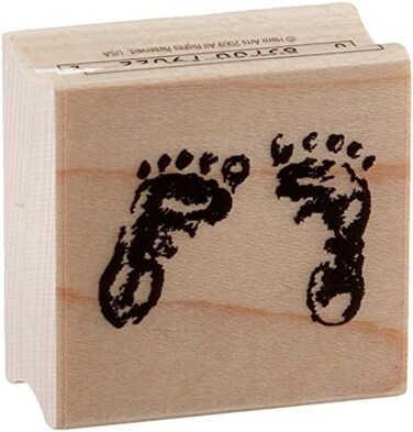 طوابع خشبية من هيرو آرتس B1022، أقدام أطفال