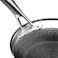 Hexclad 8 Inch Stainless Steel Hybrid Frying Pan With Handle Stay Cool - Pfoa Free, Dishwasher &amp; Oven Safe, Nonstick, Induction Hob Safe