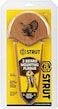 Hunters Specialties Easy To Assemble Trophy Mount H.S. Strut Three Beard Mounting Plaque With Natural Oak Finish, Brown